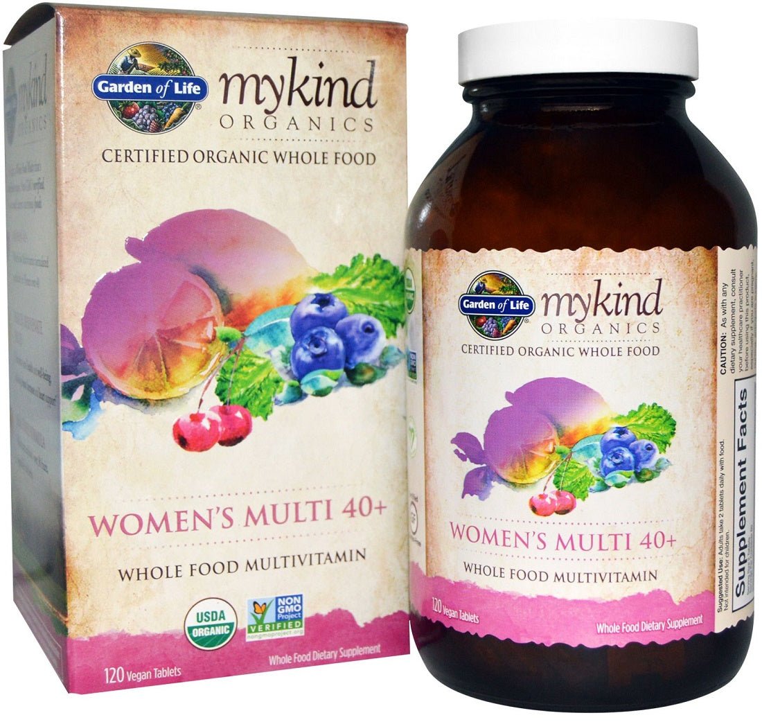 Mykind Women's Multi 40+ - 120 vegan tablets - VitaeSupps