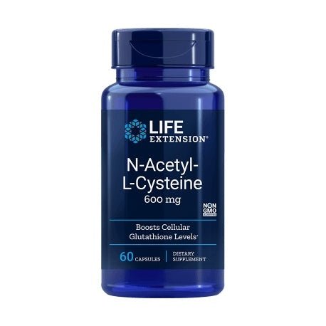 N - Acetyl - L - Cysteine, 600mg - 60 caps - VitaeSupps