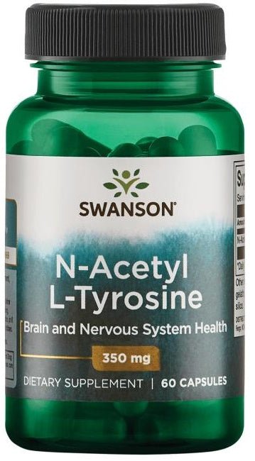 N - Acetyl L - Tyrosine, 350mg - 60 caps - VitaeSupps