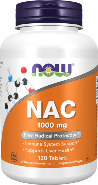 NAC, 1000mg - 120 tablets - VitaeSupps