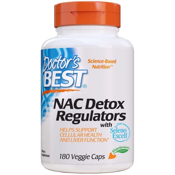 NAC Detox Regulators - 180 vcaps - VitaeSupps