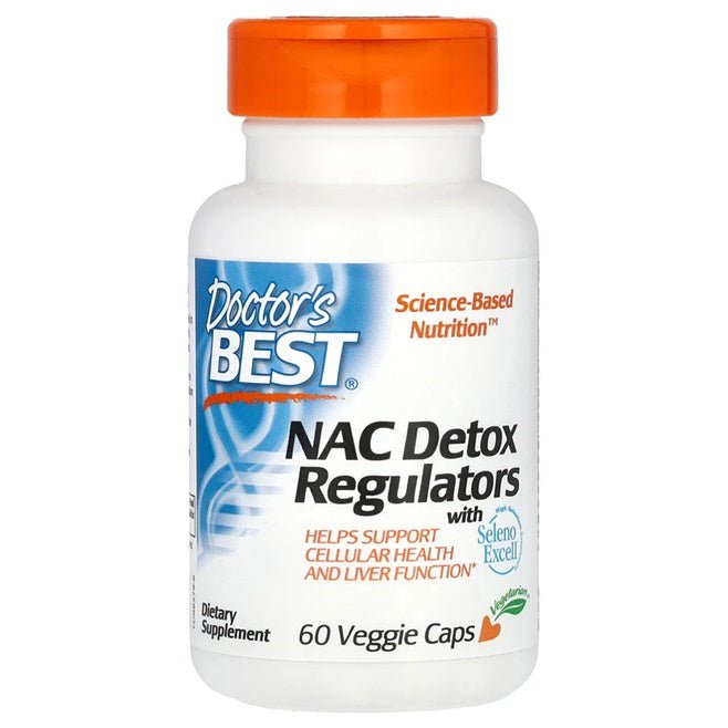 NAC Detox Regulators - 60 vcaps - VitaeSupps