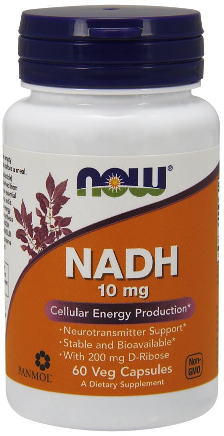 NADH, 10mg - 60 vcaps - VitaeSupps