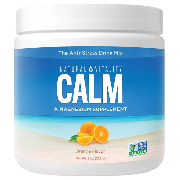 Natural Calm, Orange - 226 grams - VitaeSupps