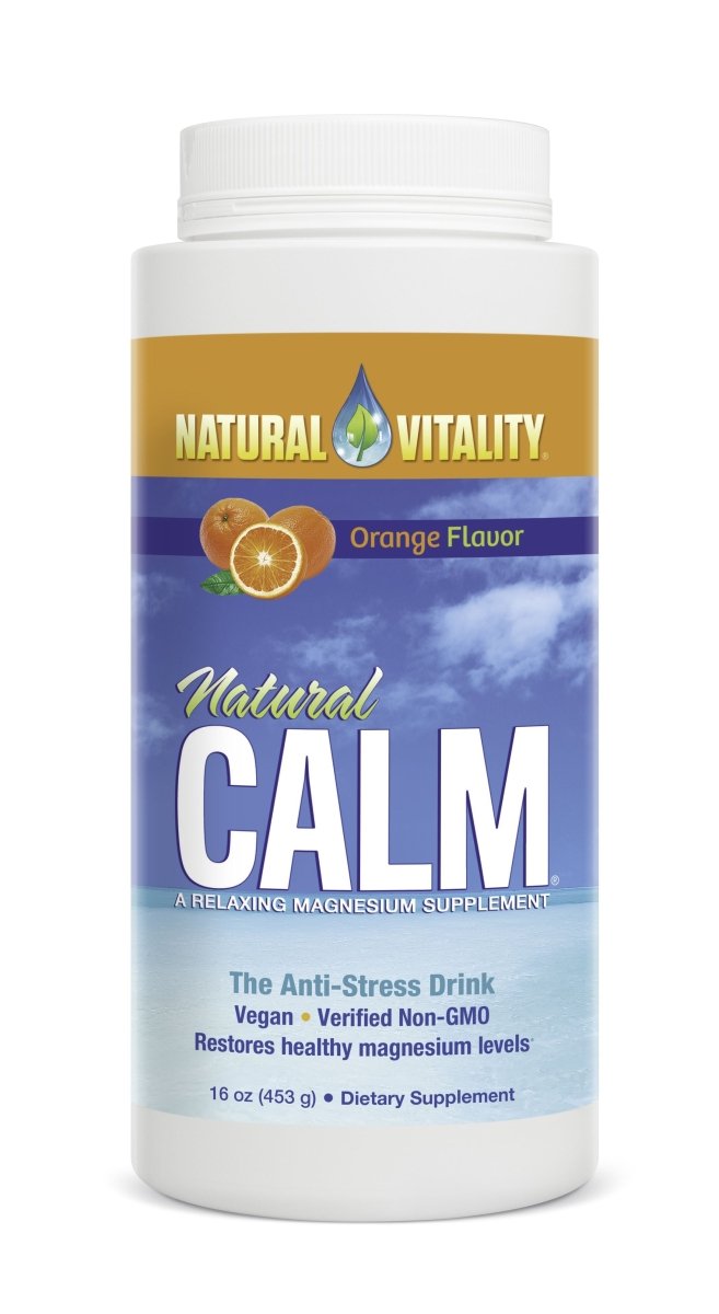 Natural Calm, Orange - 453 grams - VitaeSupps