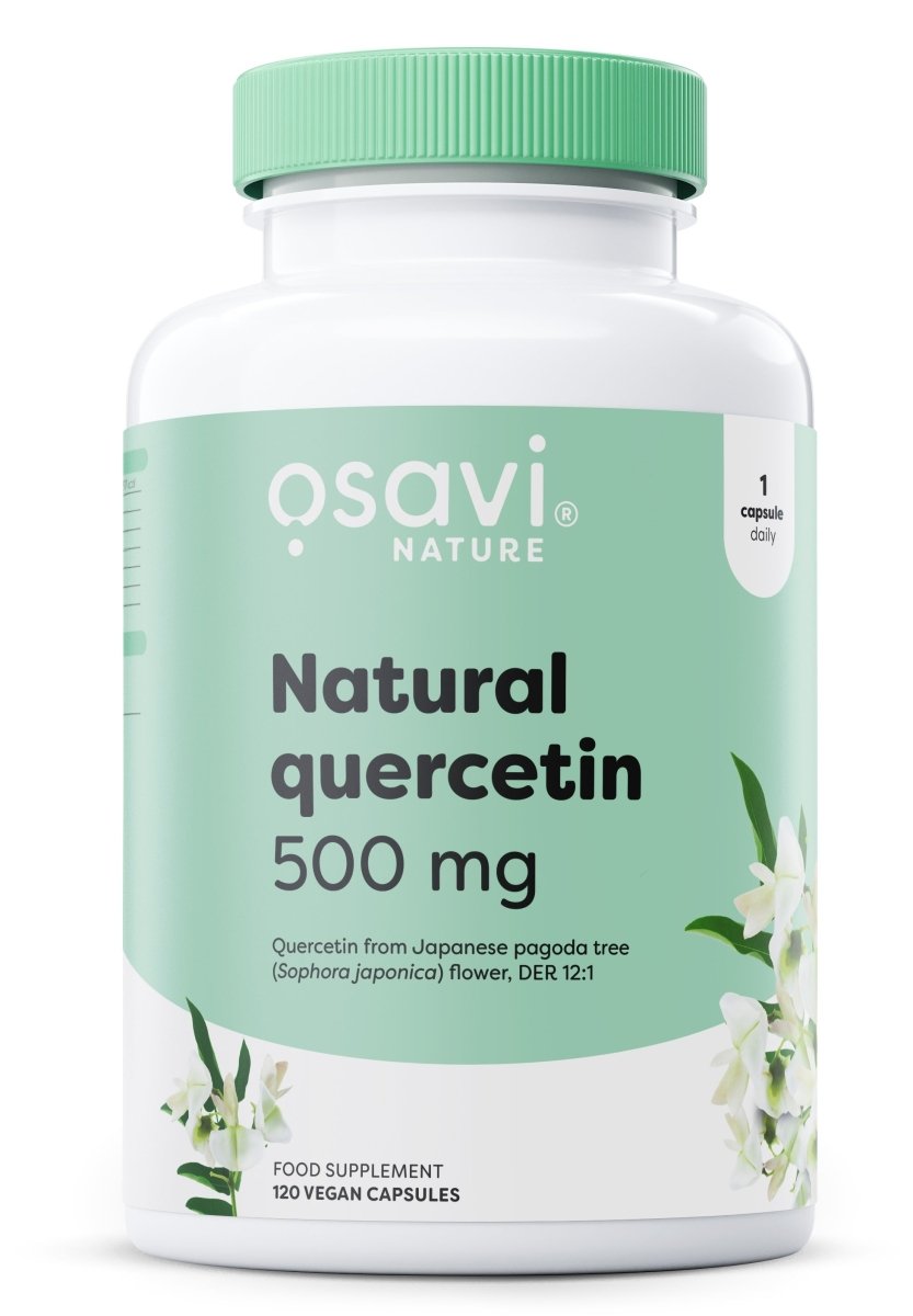 Natural Quercetin, 500mg - 120 vegan caps - VitaeSupps