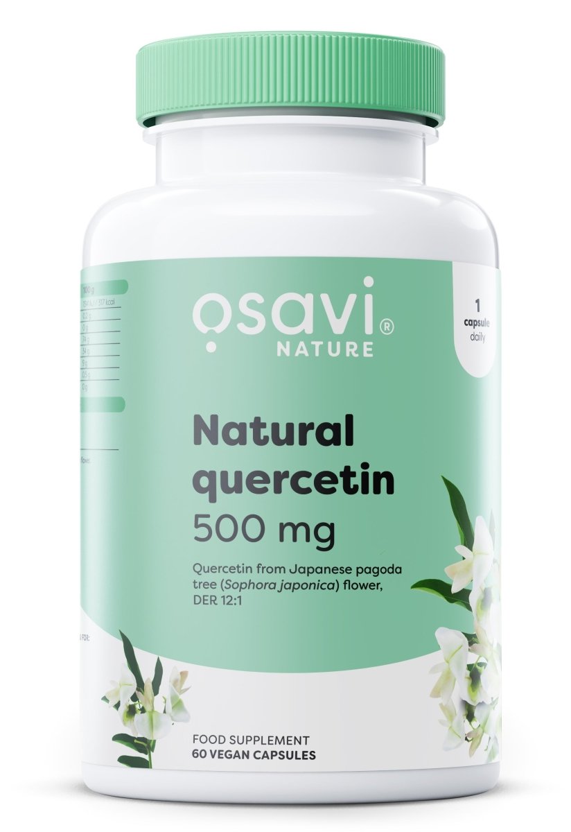 Natural Quercetin, 500mg - 60 vegan caps - VitaeSupps