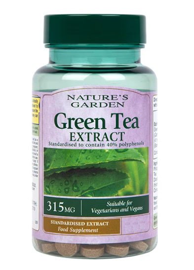Nature's Garden Green Tea Extract, 315mg - 200 tablets - VitaeSupps
