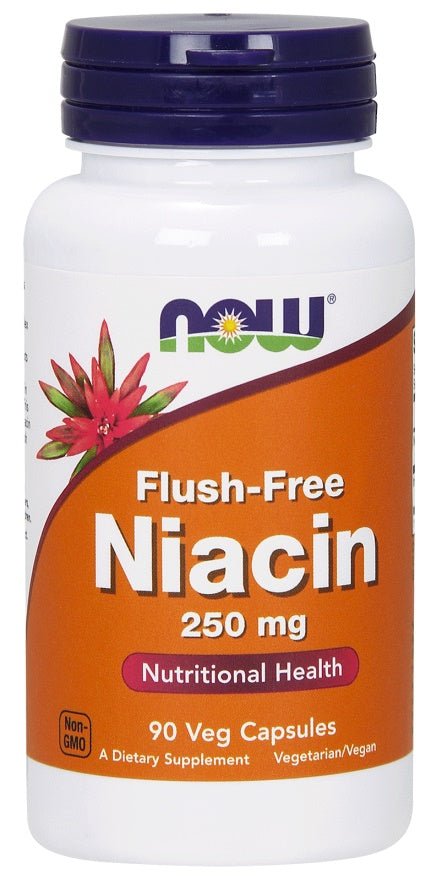 Niacin Flush - Free, 250mg - 90 vcaps - VitaeSupps