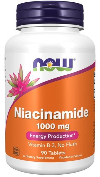 Niacinamide, 1000mg - 90 tablets - VitaeSupps