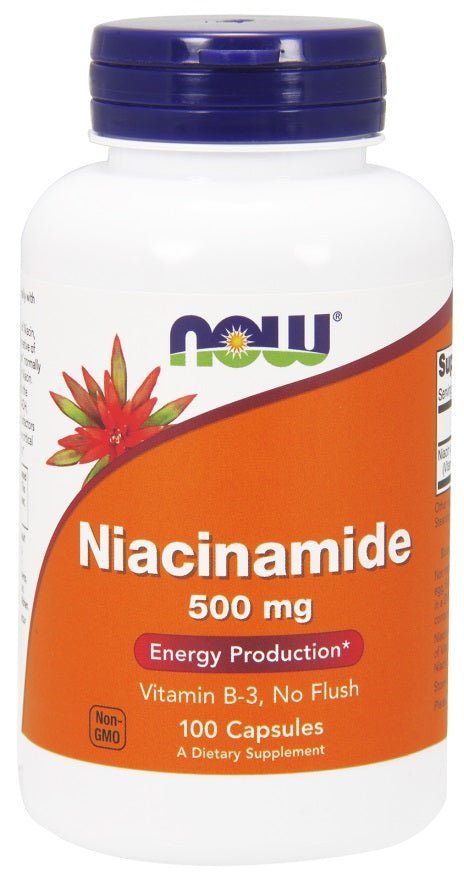 Niacinamide, 500mg - 100 caps - VitaeSupps