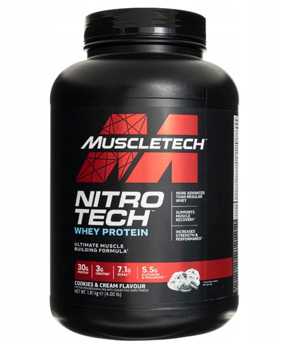 Nitro - Tech, Cookies & Cream - 1810 grams - VitaeSupps