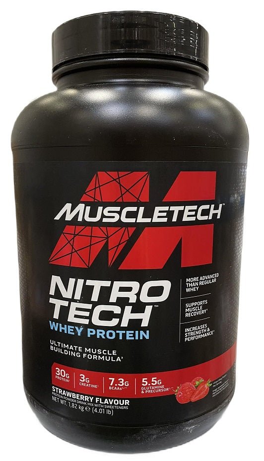 Nitro - Tech, Strawberry (EAN 631656260052) - 1820 grams - VitaeSupps