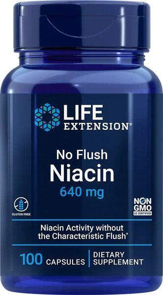 No Flush Niacin - 100 caps - VitaeSupps