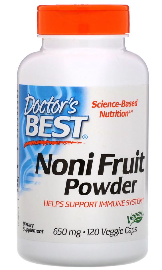 Noni Fruit Powder, 650mg - 120 vcaps - VitaeSupps