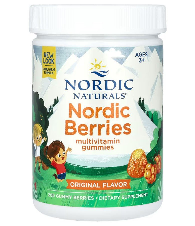 Nordic Berries Multivitamin, Original Flavor - 200 gummy berries - VitaeSupps