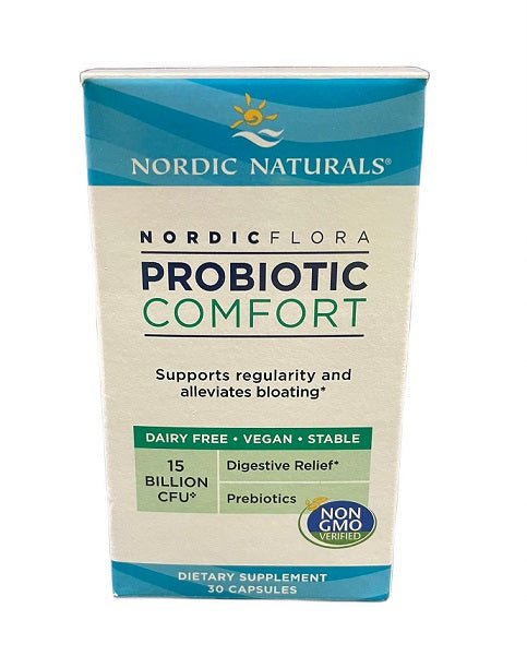 Nordic Flora Probiotic Comfort, 15 billion CFU - 30 caps - VitaeSupps
