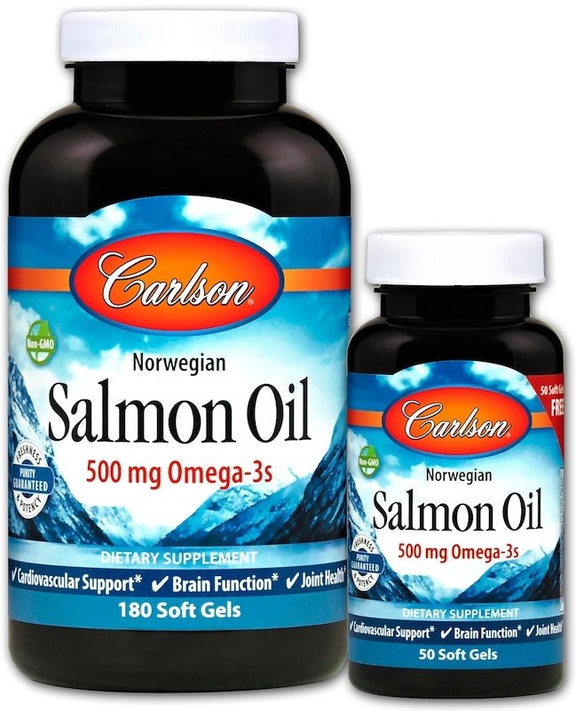 Norwegian Salmon Oil - 180 + 50 softgels - VitaeSupps