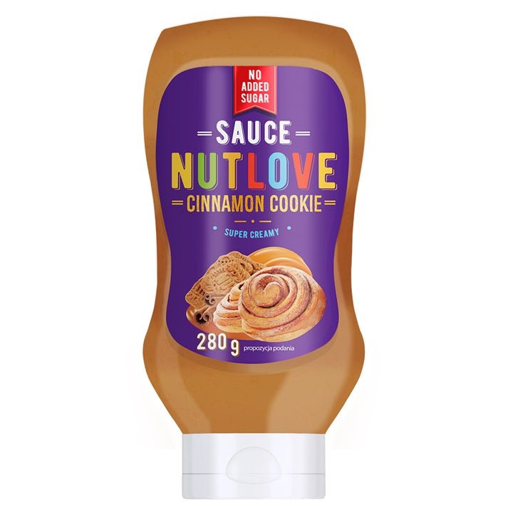 Nutlove Sauce, Cinnamon Cookie - 280 ml. - VitaeSupps