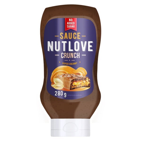 Nutlove Sauce, Crunch - 280 ml. - VitaeSupps