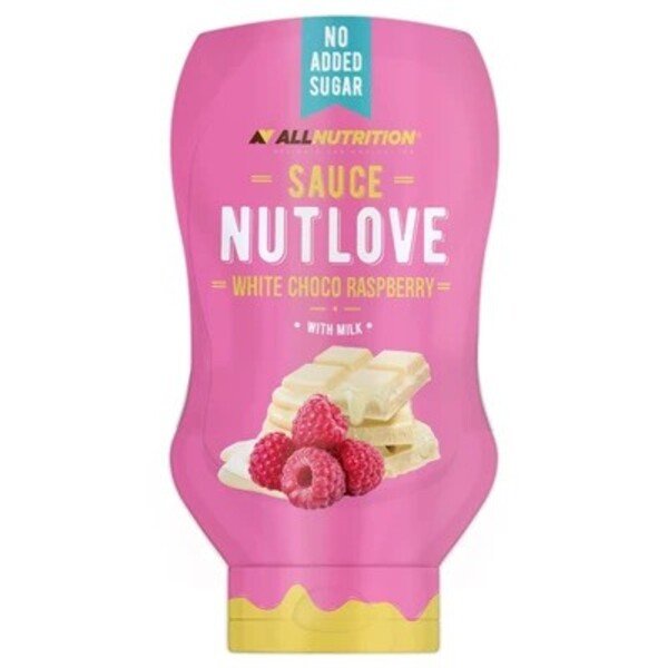 Nutlove Sauce, White Choco Raspberry - 280 ml. - VitaeSupps