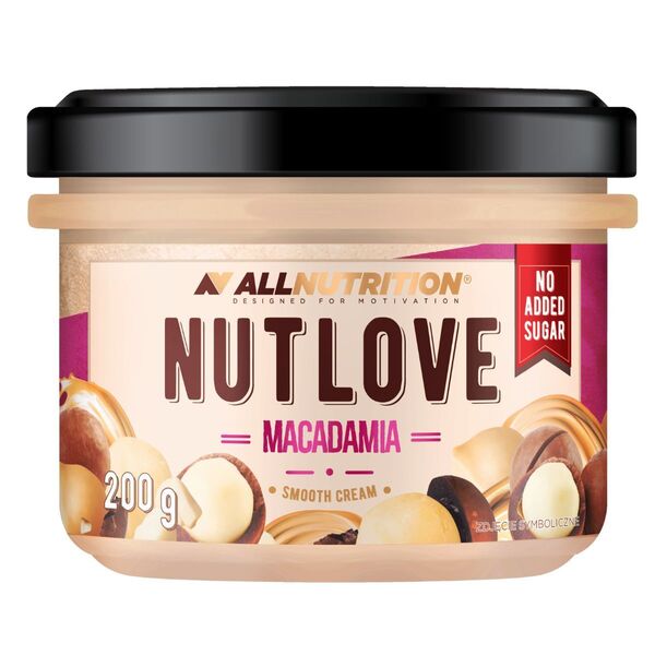 Nutlove Smooth Cream, Macadamia - 200 grams - VitaeSupps