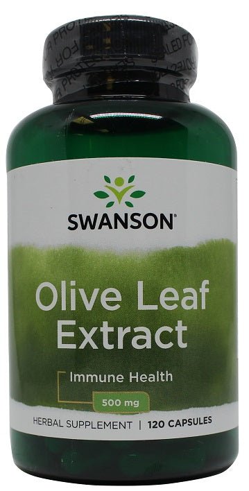 Olive Leaf Extract, 500mg - 120 caps - VitaeSupps