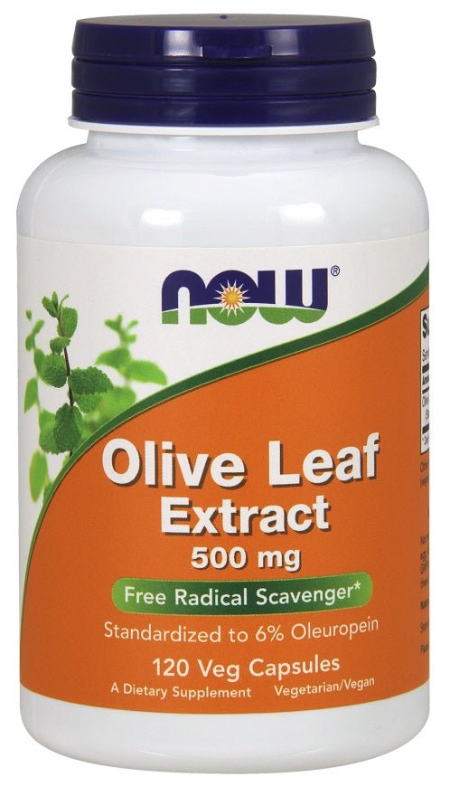 Olive Leaf Extract, 500mg - 120 vcaps - VitaeSupps
