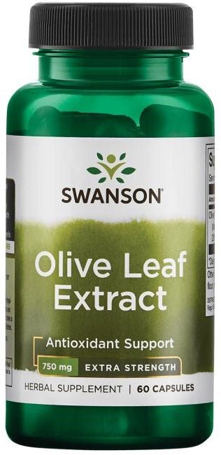 Olive Leaf Extract, 750mg Super Strength - 60 caps - VitaeSupps