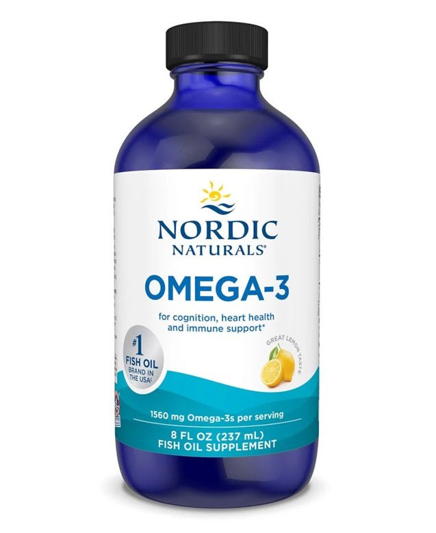 Omega - 3, 1560mg Lemon - 237 ml. - VitaeSupps