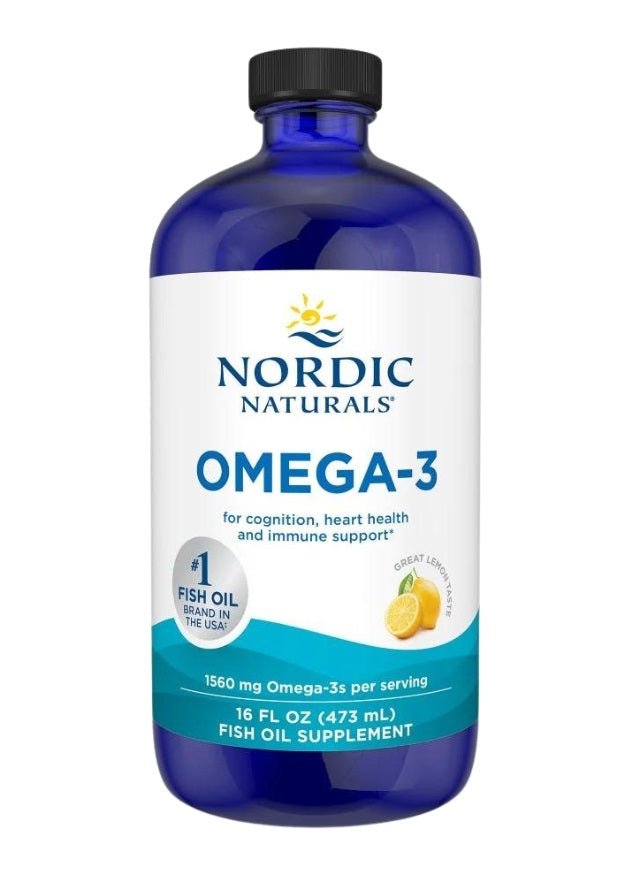 Omega - 3, 1560mg Lemon - 473 ml. - VitaeSupps