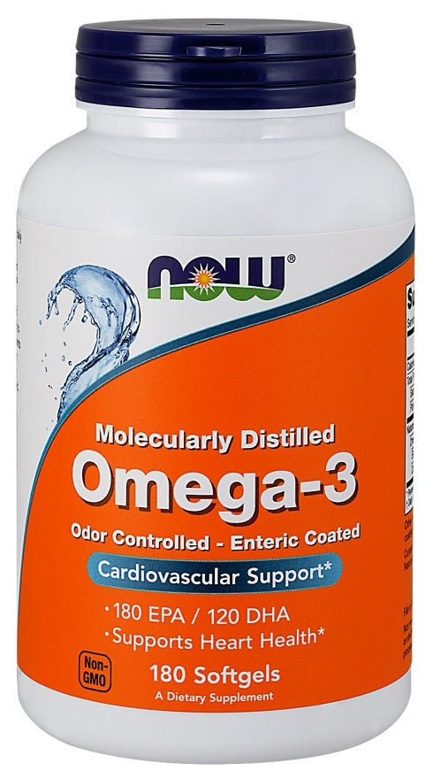 Omega - 3 Enteric Coated - 180 softgels - VitaeSupps