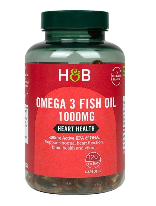 Omega 3 Fish Oil, 1000mg - 120 caps (EAN ) - VitaeSupps