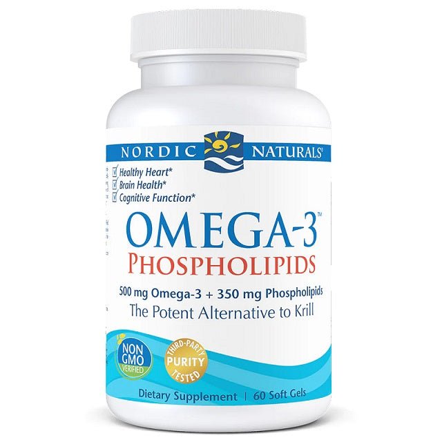 Omega - 3 Phospholipids, 500mg - 60 softgels - VitaeSupps