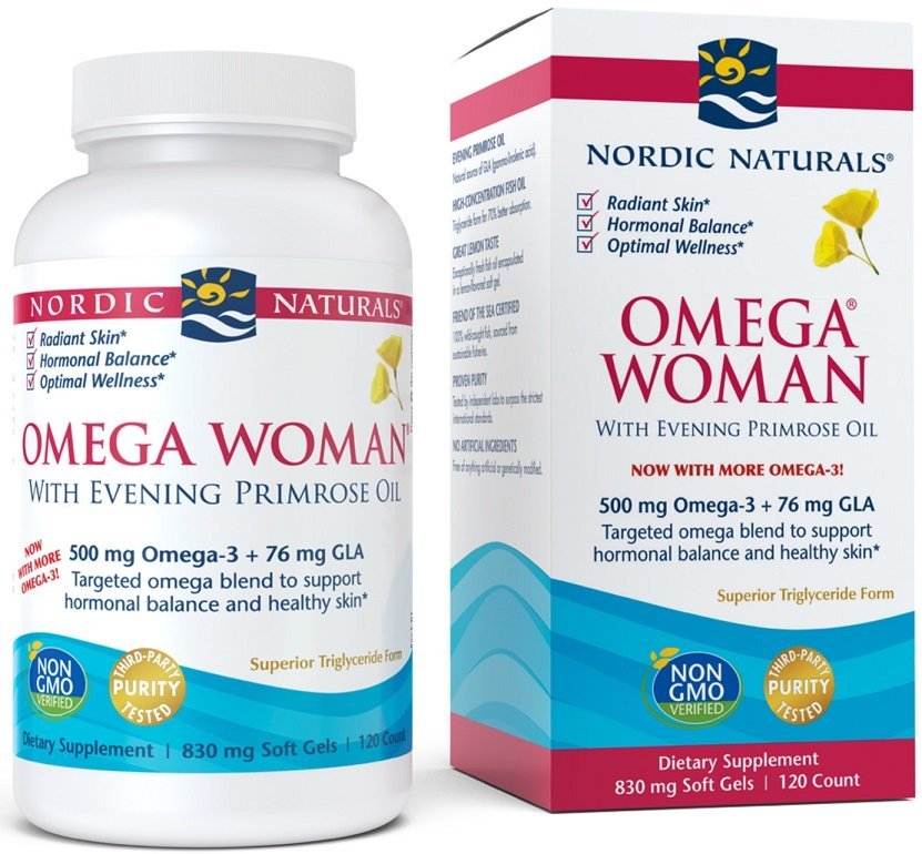 Omega Woman, 500mg - 120 softgels - VitaeSupps