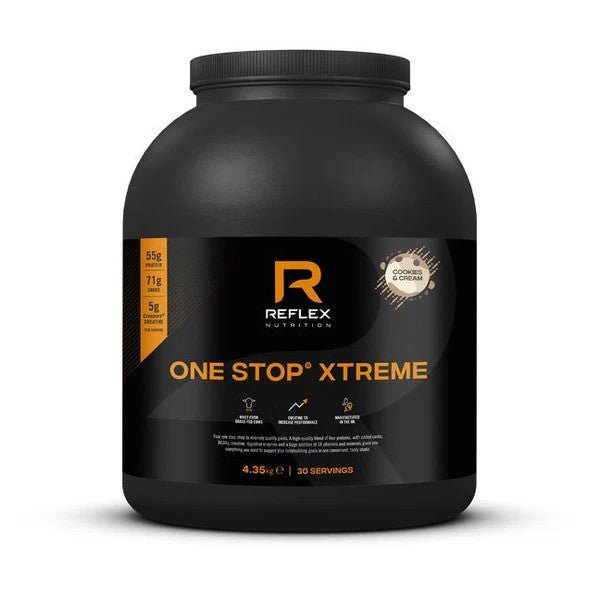 One Stop Xtreme, Cookies & Cream - 4350 grams - VitaeSupps