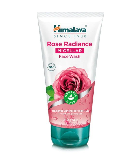 Organic Rose Radiance Micellar Face Wash - 150 ml. - VitaeSupps