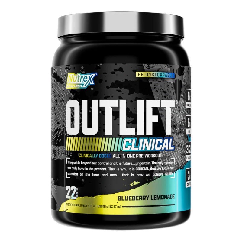 OutLift Clinical, Blueberry Lemonade - 639,91 grams - VitaeSupps