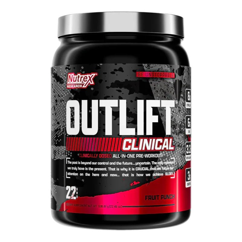 OutLift Clinical, Fruit Punch - 636,61 grams - VitaeSupps