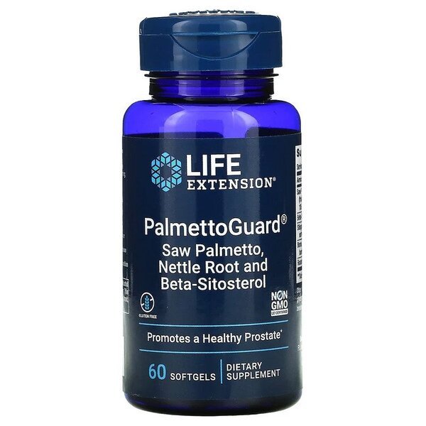 PalmettoGuard Saw Palmetto/Nettle Root with Beta - Sitosterol - 60 softgels - VitaeSupps