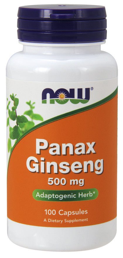 Panax Ginseng, 500mg - 100 caps - VitaeSupps