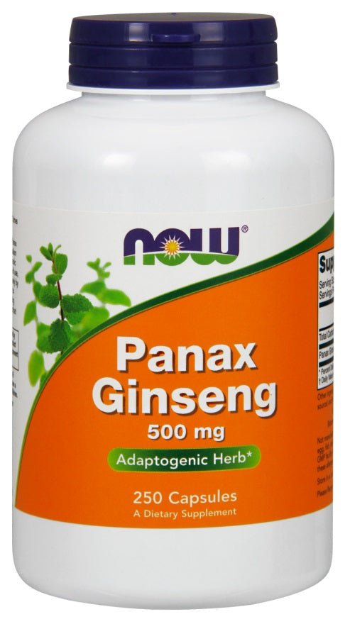 Panax Ginseng, 500mg - 250 caps - VitaeSupps