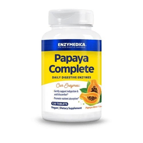 Papaya Complete, Papaya Mint - 120 tablets - VitaeSupps