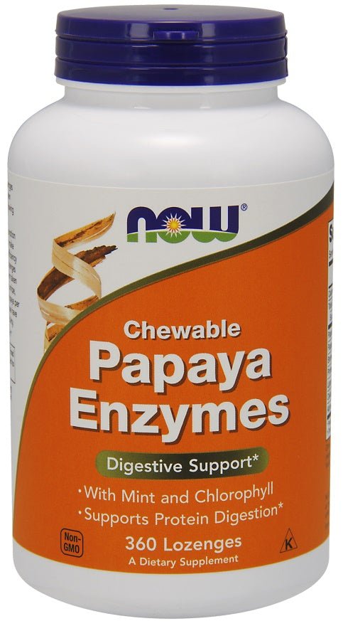 Papaya Enzyme, Chewable - 360 lozenges - VitaeSupps