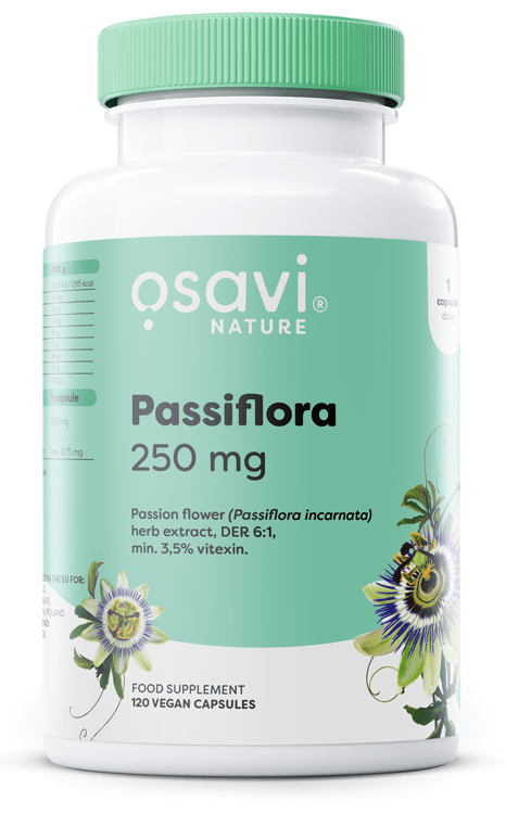 Passiflora, 250mg - 120 vegan caps - VitaeSupps