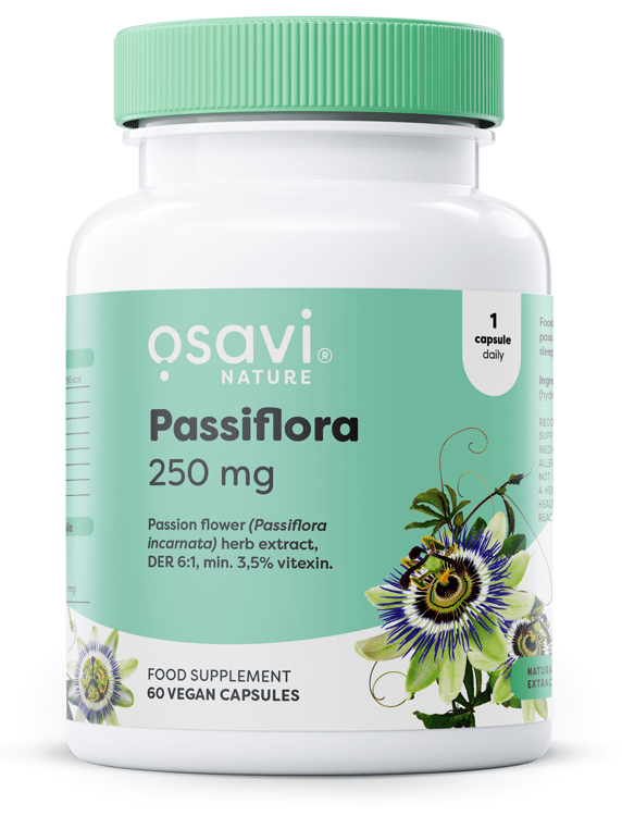 Passiflora, 250mg - 60 vegan caps - VitaeSupps