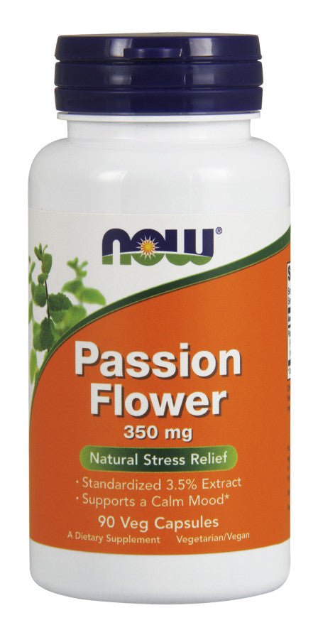 Passion Flower, 350mg - 90 vcaps - VitaeSupps