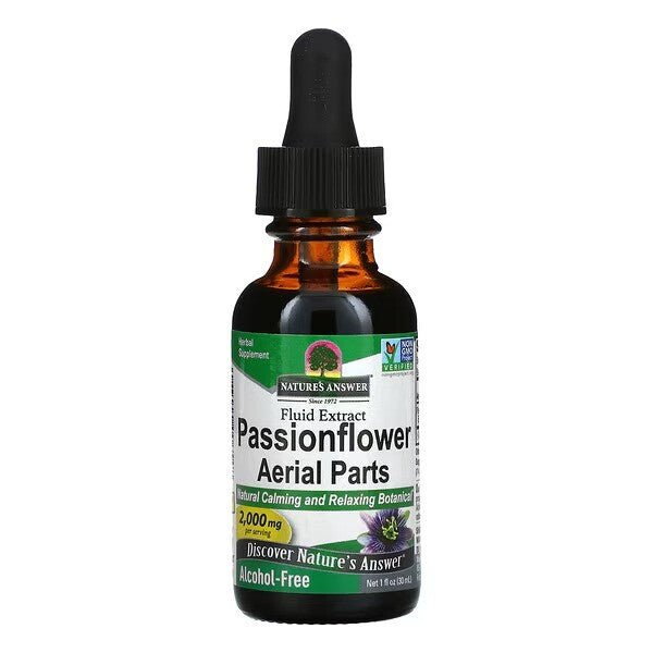 Passionflower Aerial Parts, 2000mg - 30 ml. - VitaeSupps