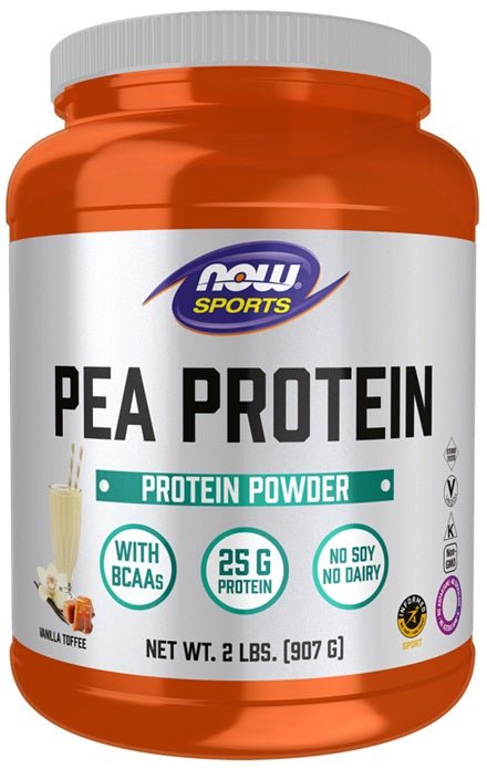 Pea Protein, Vanilla Toffee - 907 grams - VitaeSupps