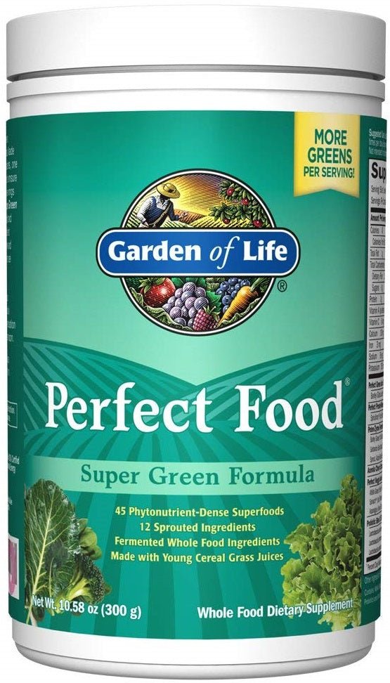 Perfect Food Super Green Formula, Powder - 300 grams - VitaeSupps